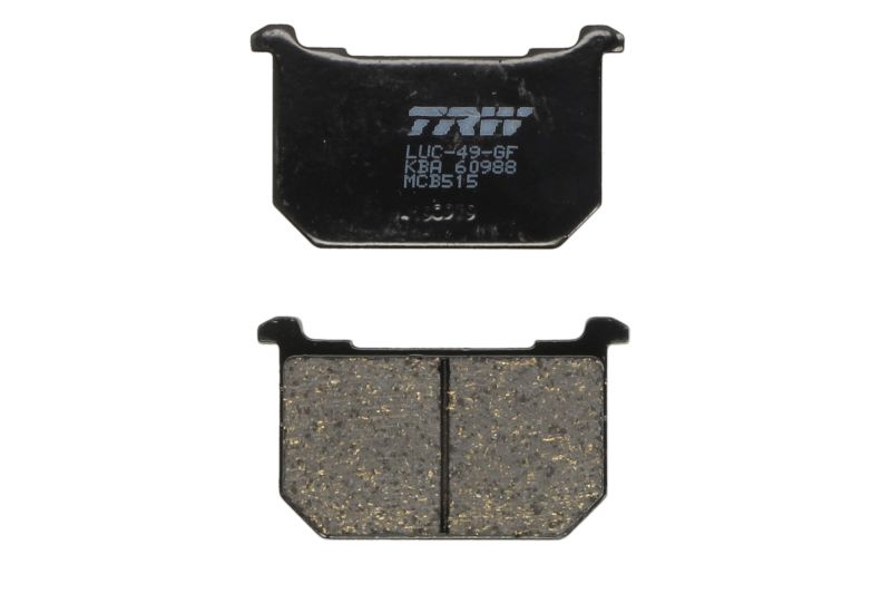 TRW ZF brake pads KH068 organic KAWASAKI GPZ 400/500 82-84, Z 400/500 81-83, GPZ/Z/LTD 550 80-82, GT/GPZ/Z/LTD 750 80-85, Z/GPZ 1000 79-83 front